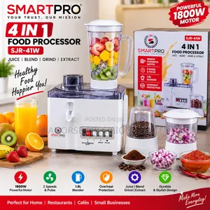 SmartPro 4-in-1 Food Processor – SJR-41W