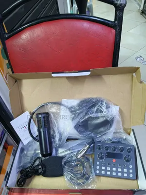 BM800 Condenser Microphone ✅ V8SK Sound Card ✅ Clear & Quality Sound