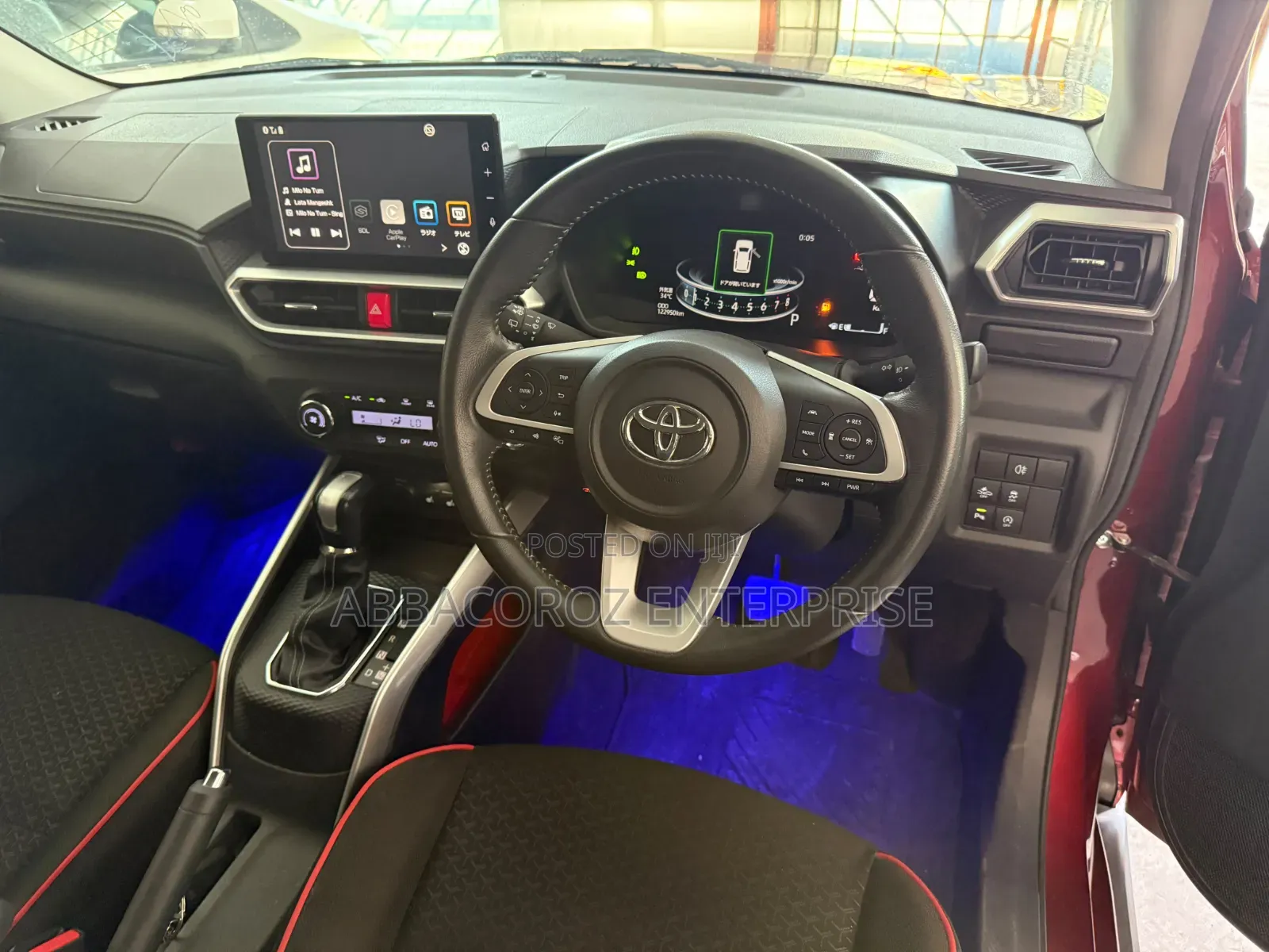 Toyota Raize 2021 Maroon