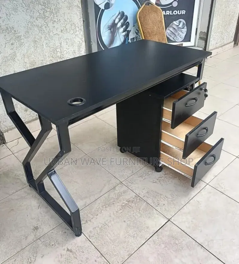 Study Desk With Drawers