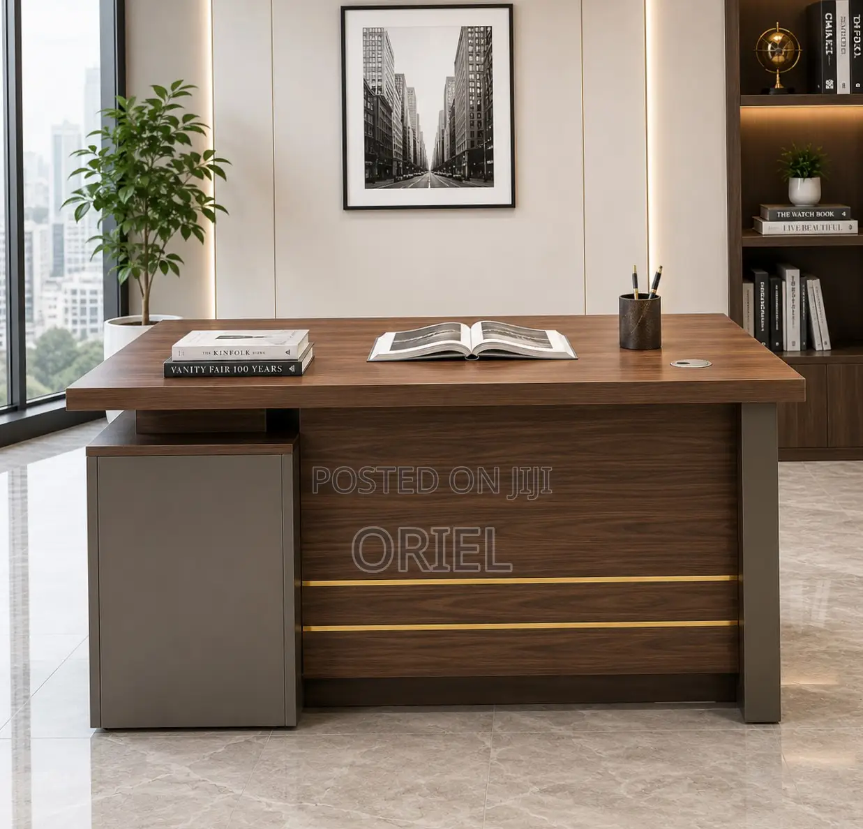 1.4 Meters Executive Office Desk : Modern Office Staff Desk