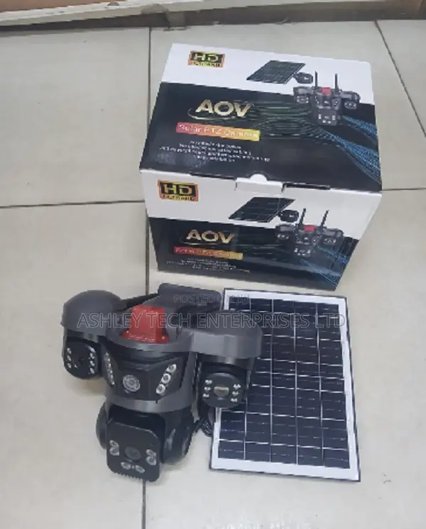 ``Triple Camera V380 Wireless CCTV With Siren`