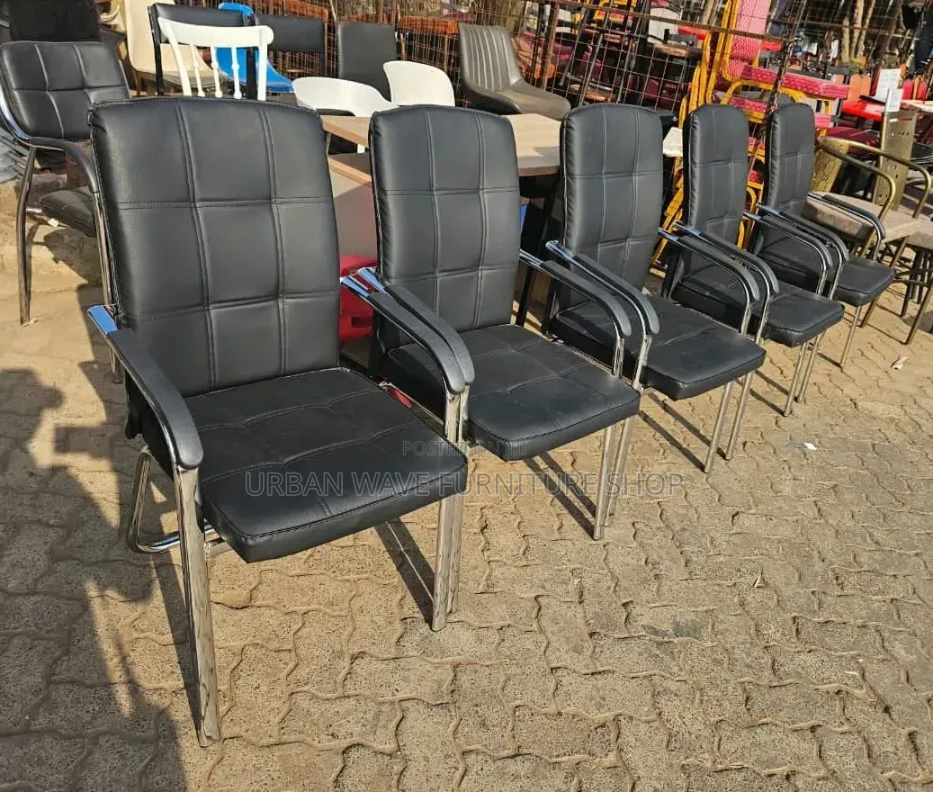 Leather Waiting Chair