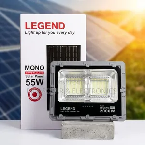100 Watts Solar Floodlight With Automatic Light Sensor & Remote