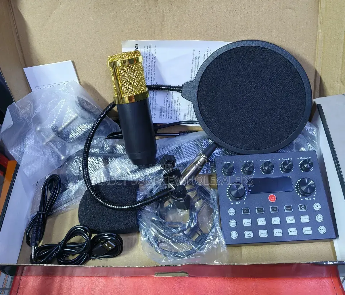 V8SK Sound cardEcho/reverb & Sound effectsClear & Quality Sound