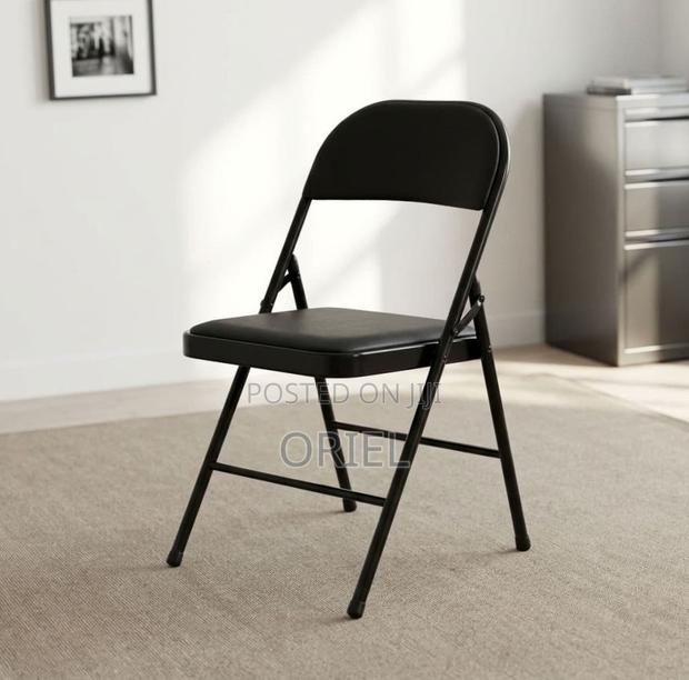 Foldable Office Chairs : Durable Steel Folding Chairs - thumbnail 2