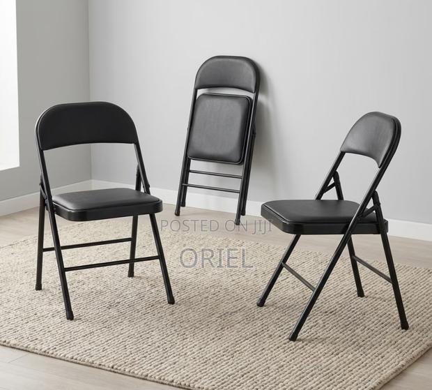 Foldable Office Chairs : Durable Steel Folding Chairs - thumbnail 4