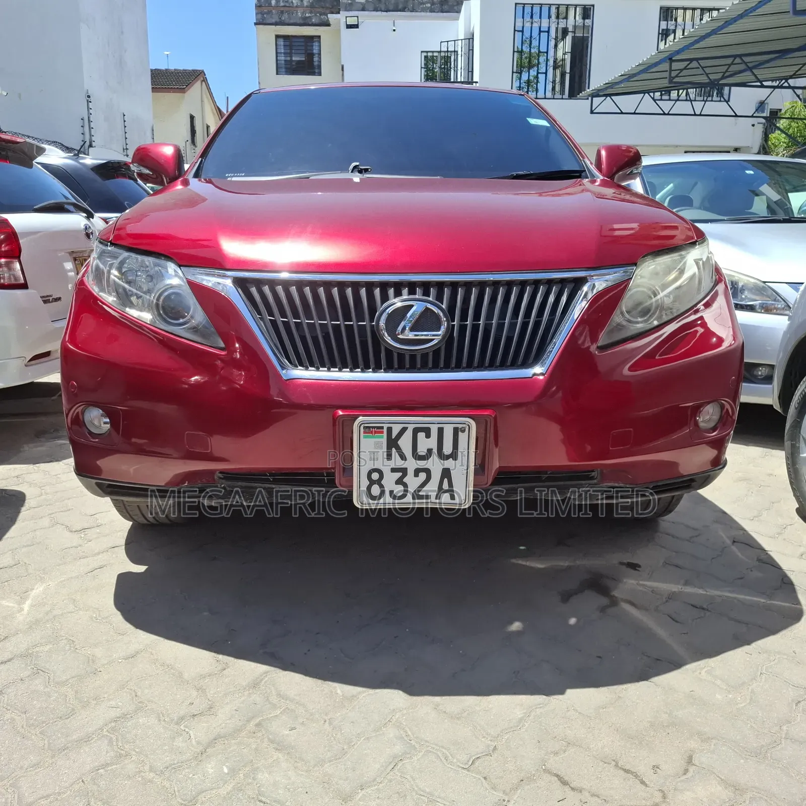 Lexus RX 270 2012 Red