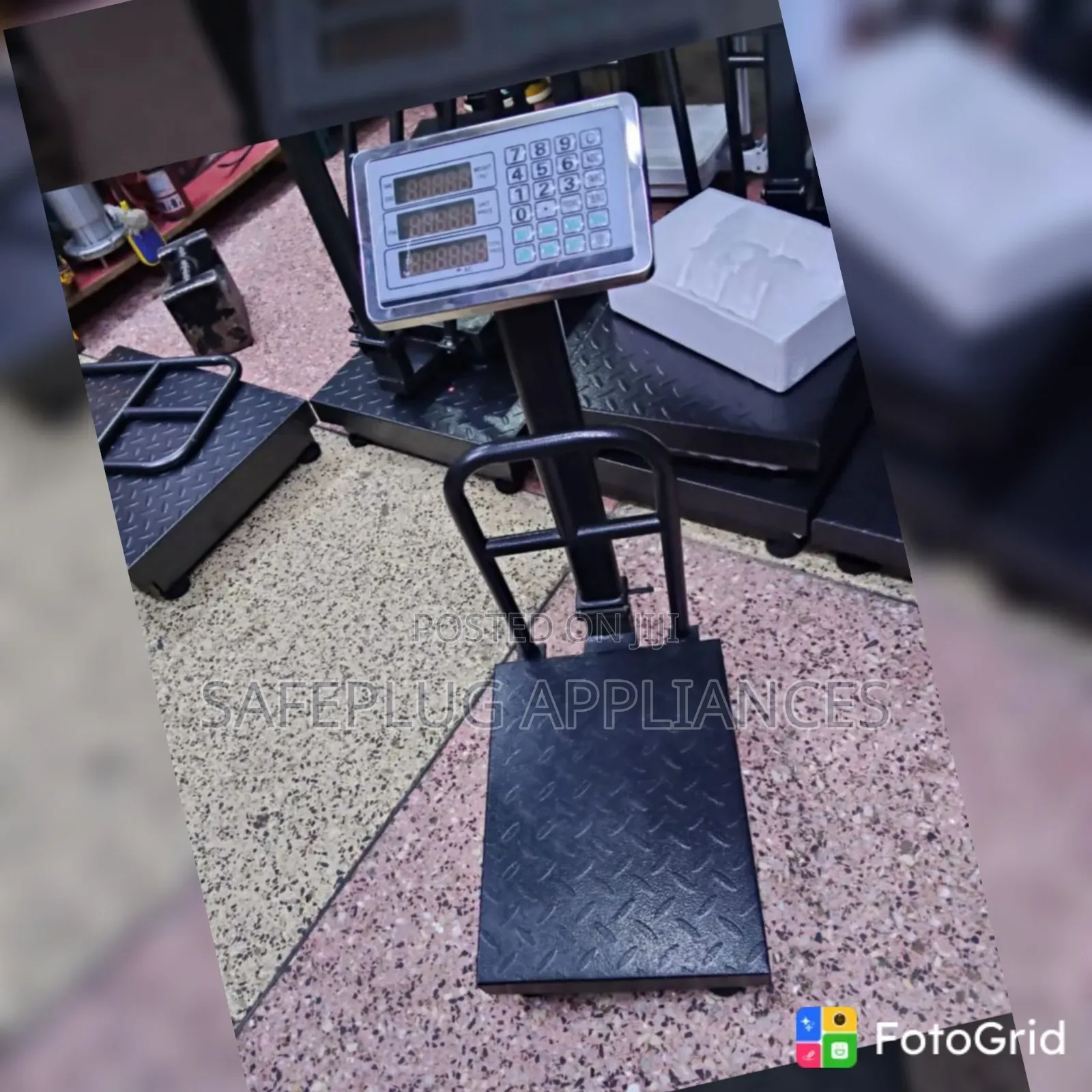 Heavy-Duty 150kg Weighing Scale – Strong Platform Weight Machine