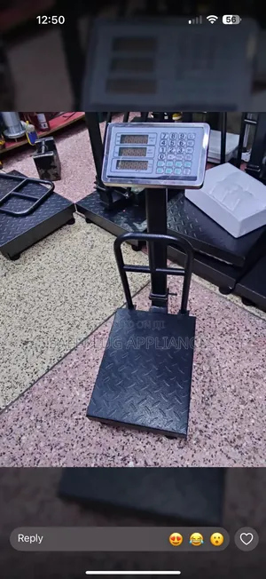 Heavy-Duty 150kg Weighing Scale – Strong Platform Weight Machine