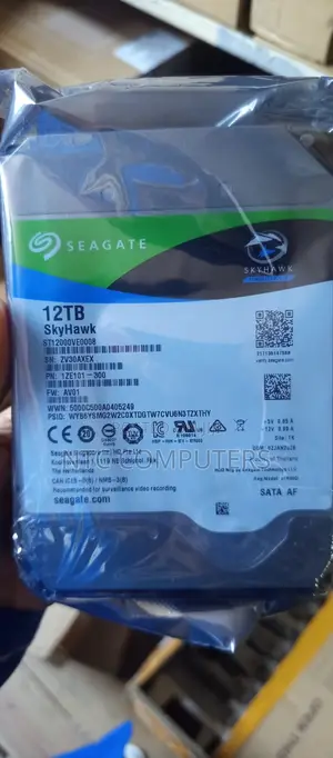Seagate Skyhawk 12TB Surveillance Internal Hard Drive .