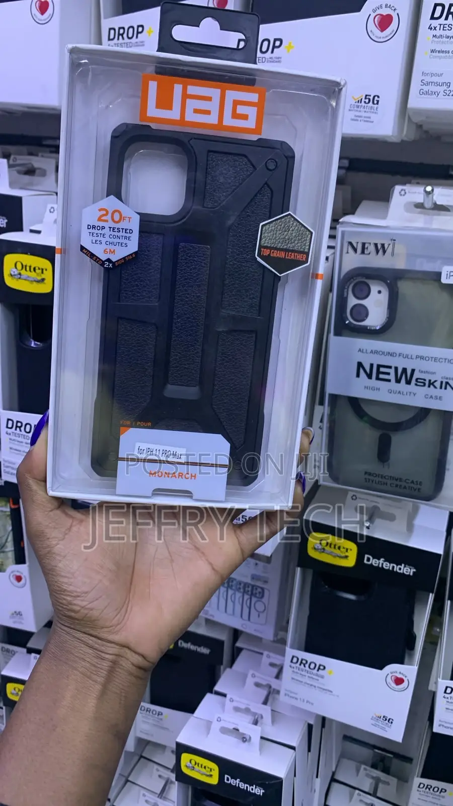 Urban Armor Gear Series Case in Black for Apple iPhone 11 Pro Max.