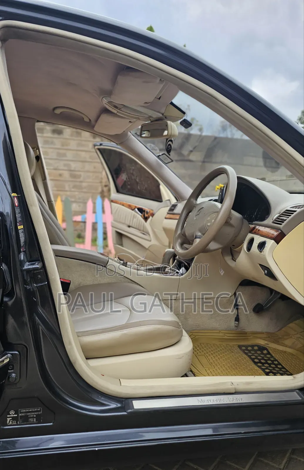 Mercedes-Benz E200 2005 Black
