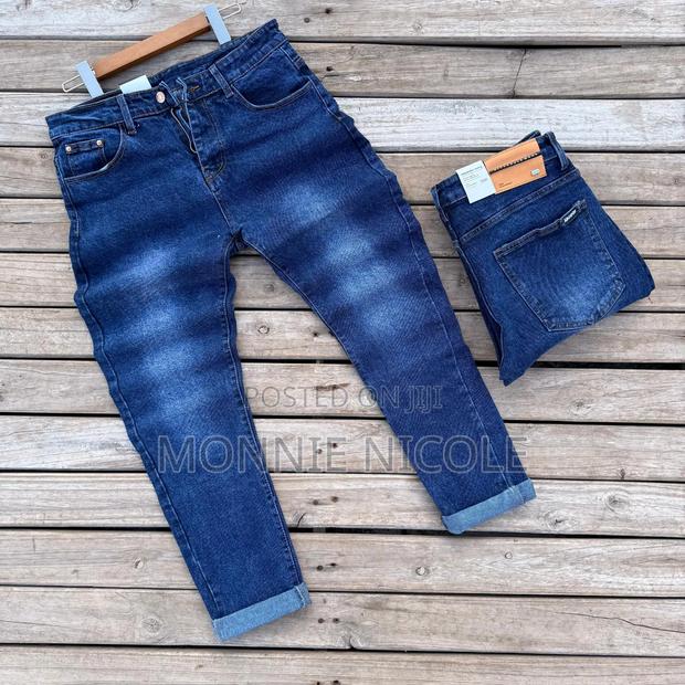 Men Non Faded Jeans 💯 - thumbnail 2