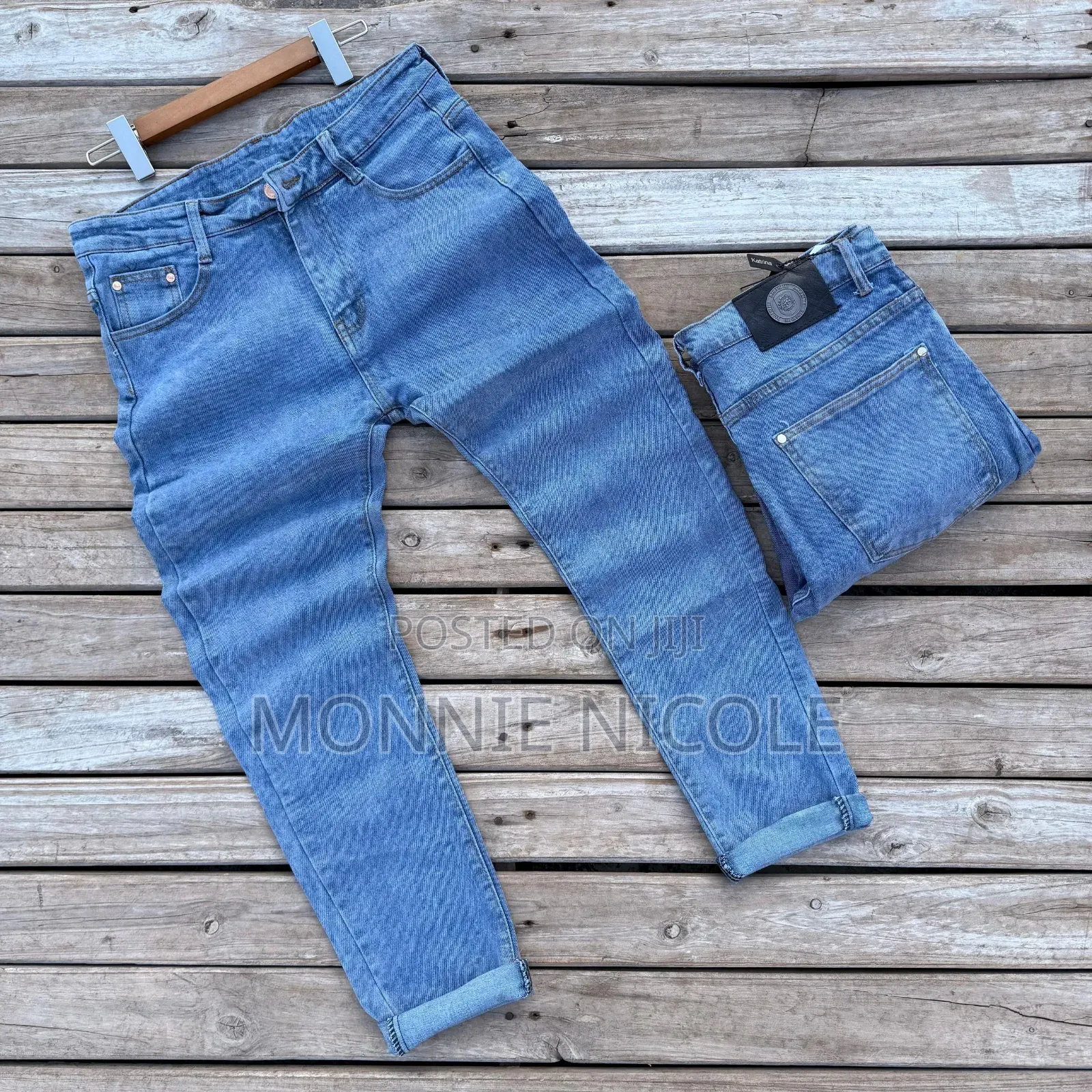 Men High Quality Non Faded Trouser Jeans