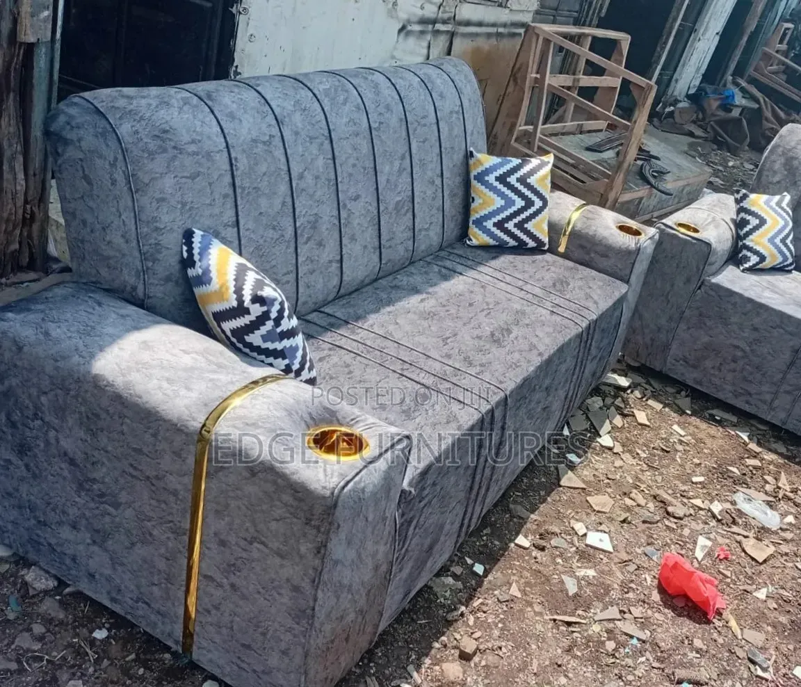 Velvet Permanent 3seater for Sale