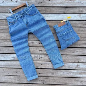 Men High Quality Non Faded Trouser Jeans