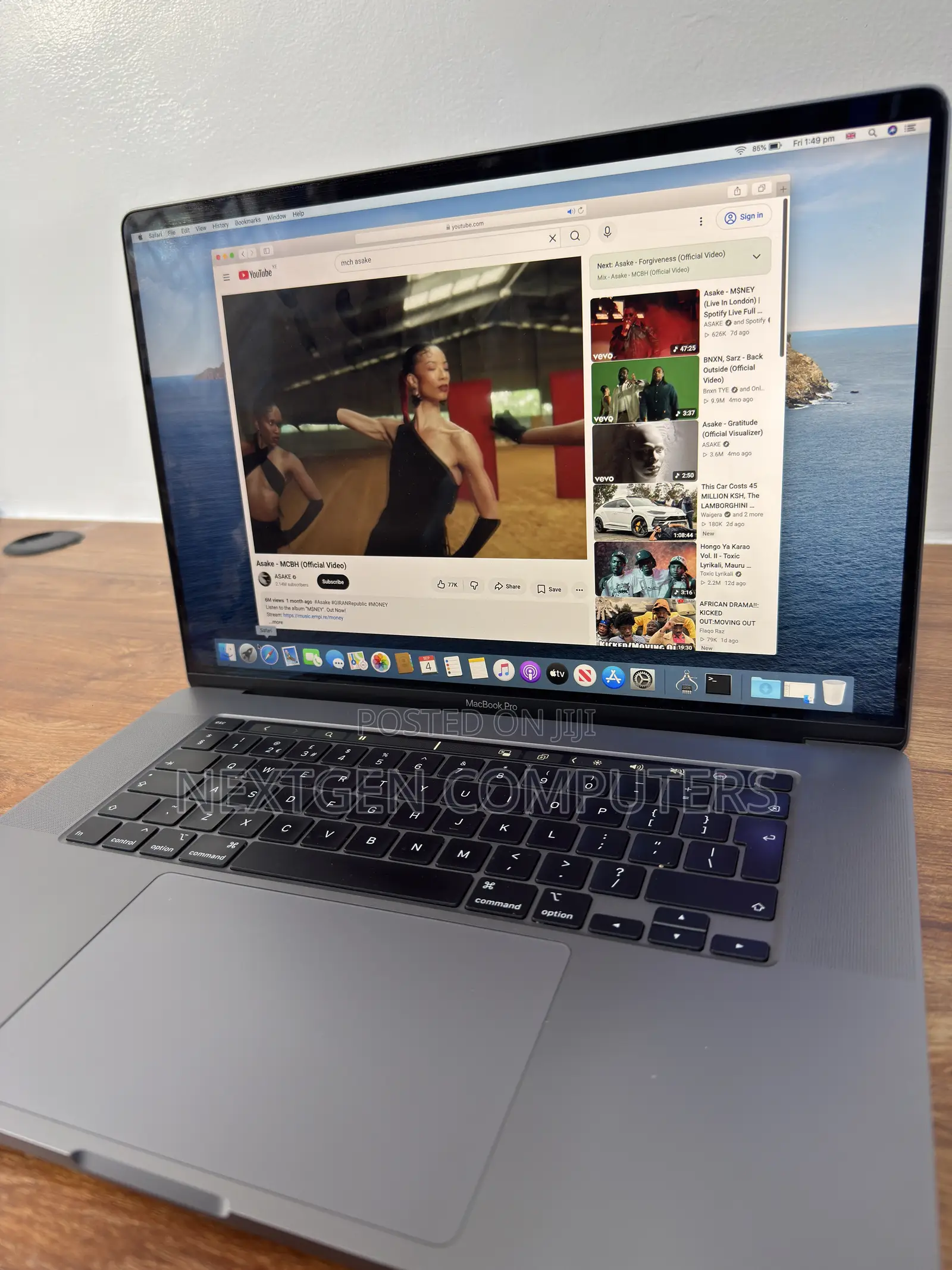 Laptop Apple MacBook Pro 64GB Intel Core i9 SSD 1T