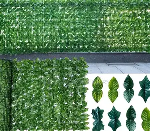 Green Artificial Balcony Privacy Fence