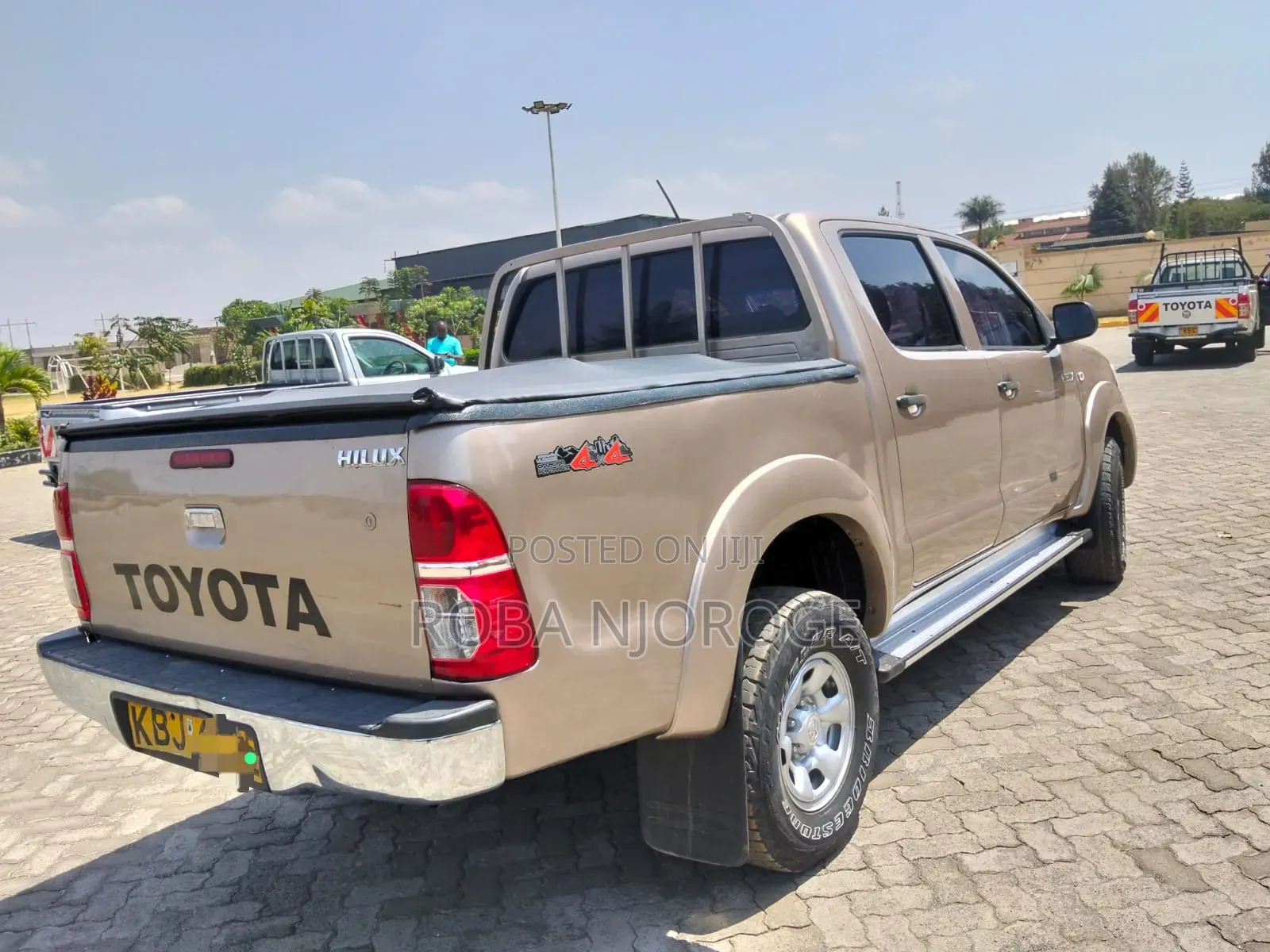 Toyota Hilux 2.5 D-4D Double Cab 2008 Brown