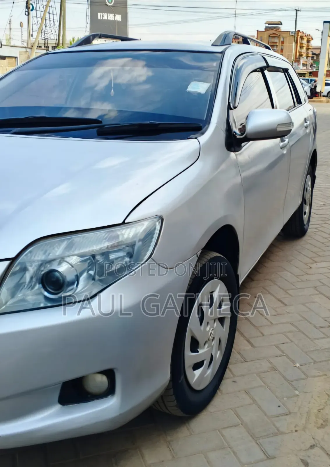 Toyota Corolla Fielder 2010 Silver