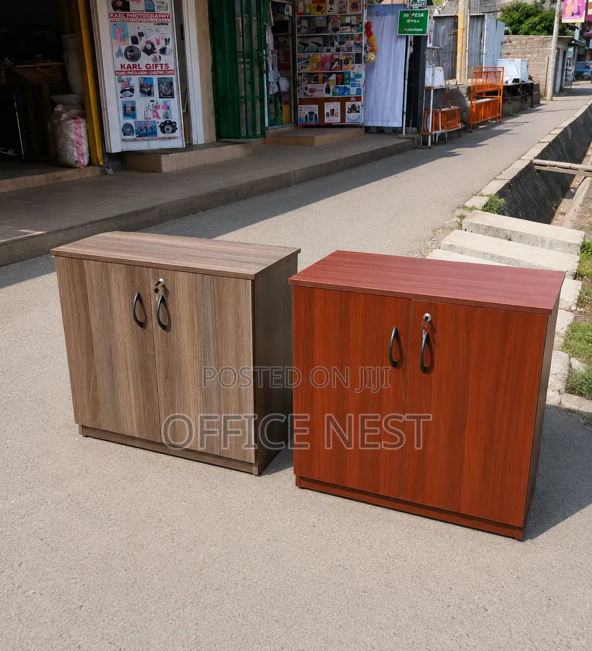 2-Door Office Storage Cabinet