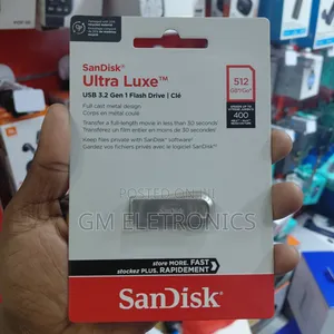 512gb SANDISK Ultra Luxe USB 3.2 Flash Drive