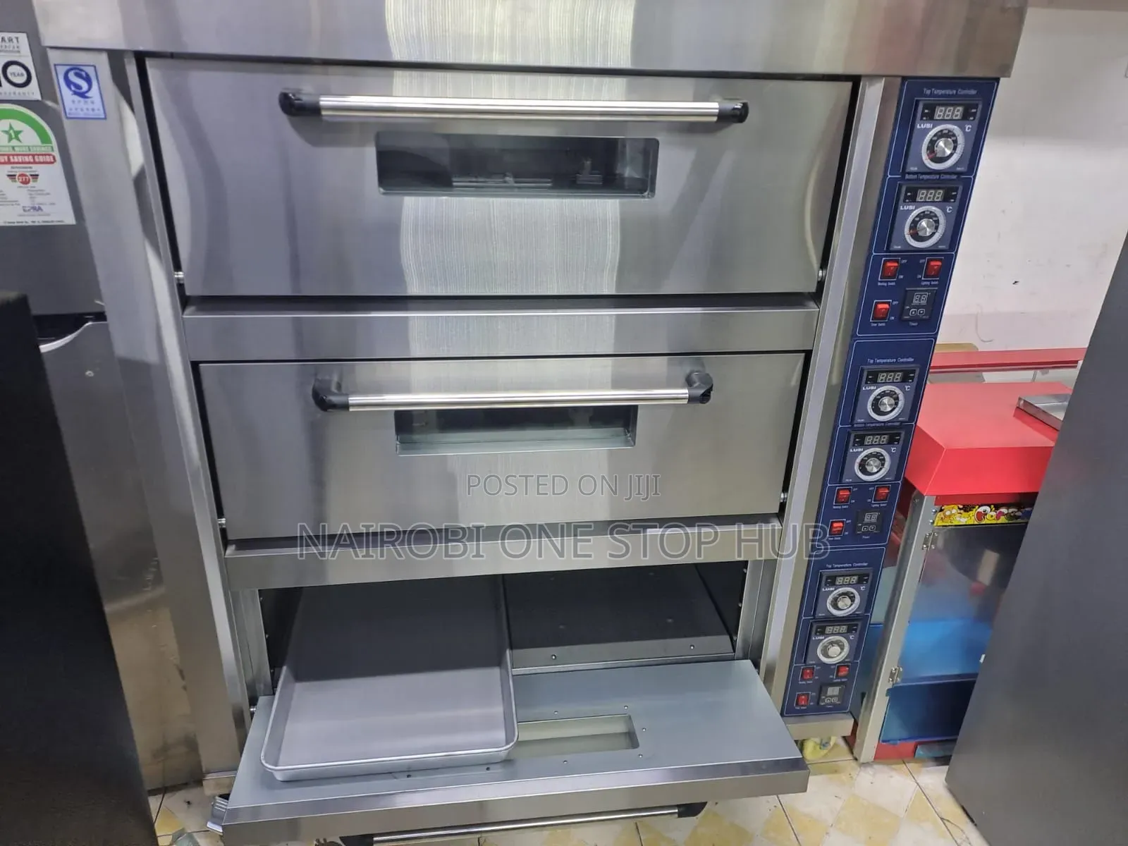 Euromax Commercial Oven 3 Decks-6 Trays