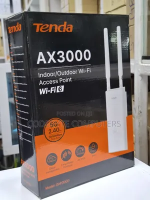 Tenda Ax3000 Indoor/Outdoor Access Point Wifi 6 Oap3000