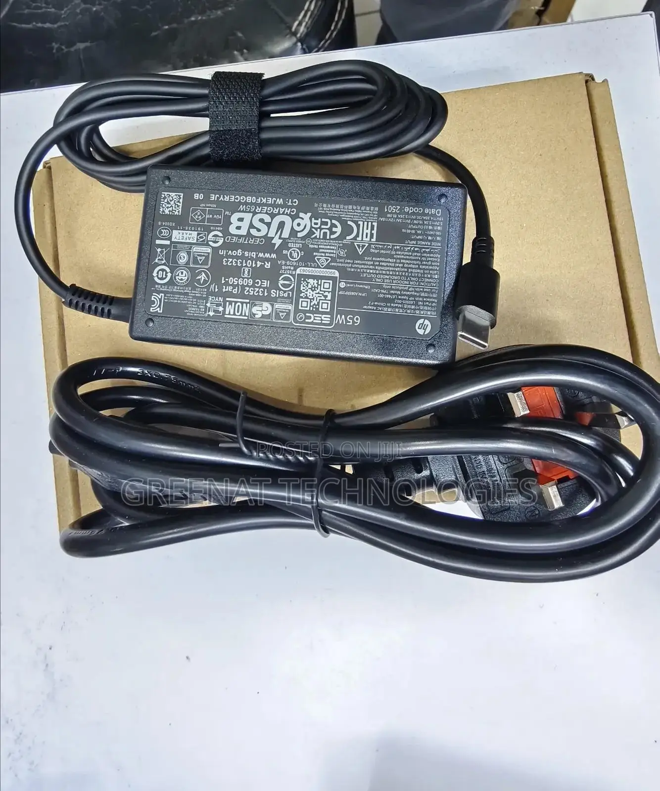 Original HP 65W USB-C Type C Laptop Charger Fast Charger PD 65W