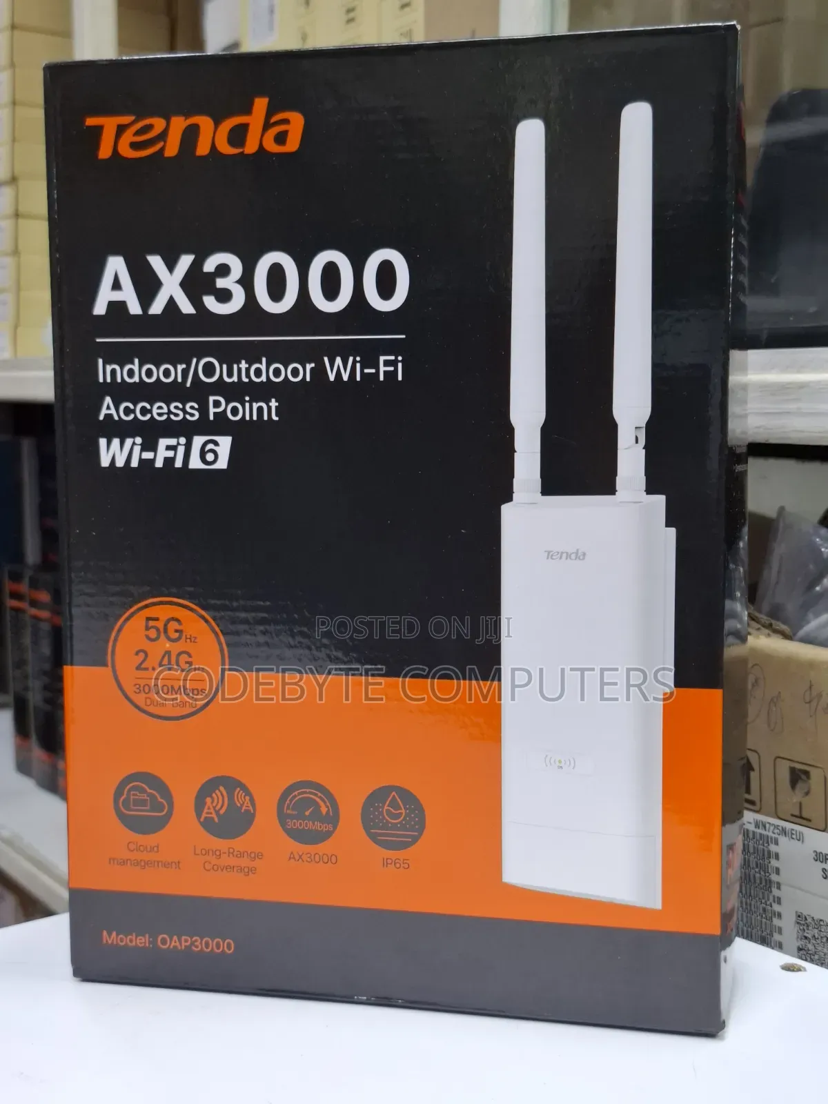 Tenda Oap3000 Ax3000 Indoor/Outdoor Wi-Fi Access Point