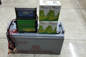 200Ah Gel Battery - 30A Controller - 300w Inverter - Free (4) Bulbs