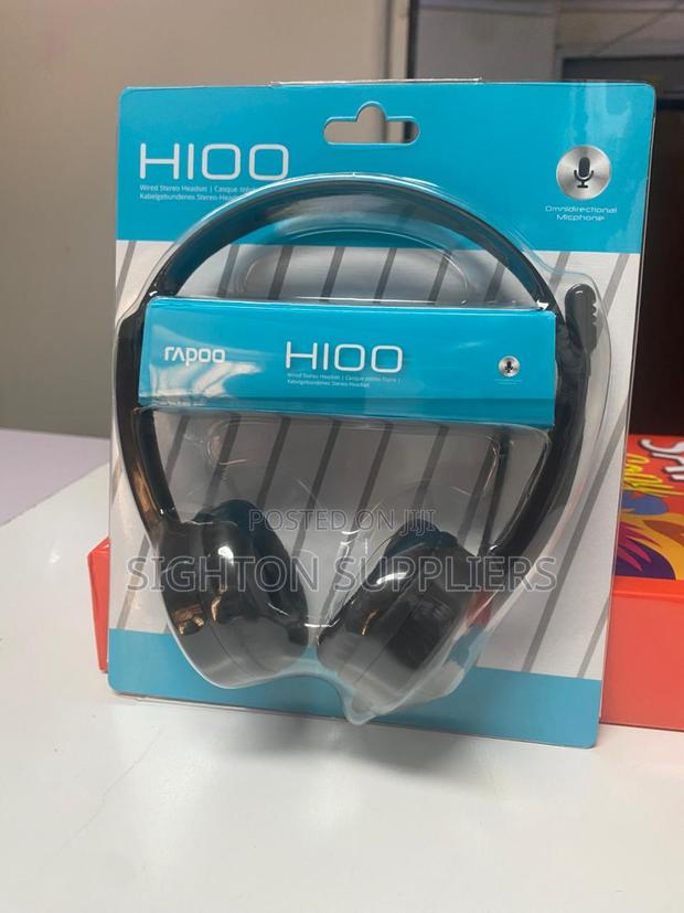 Rapoo H100 Wired Stereo Headset - main view