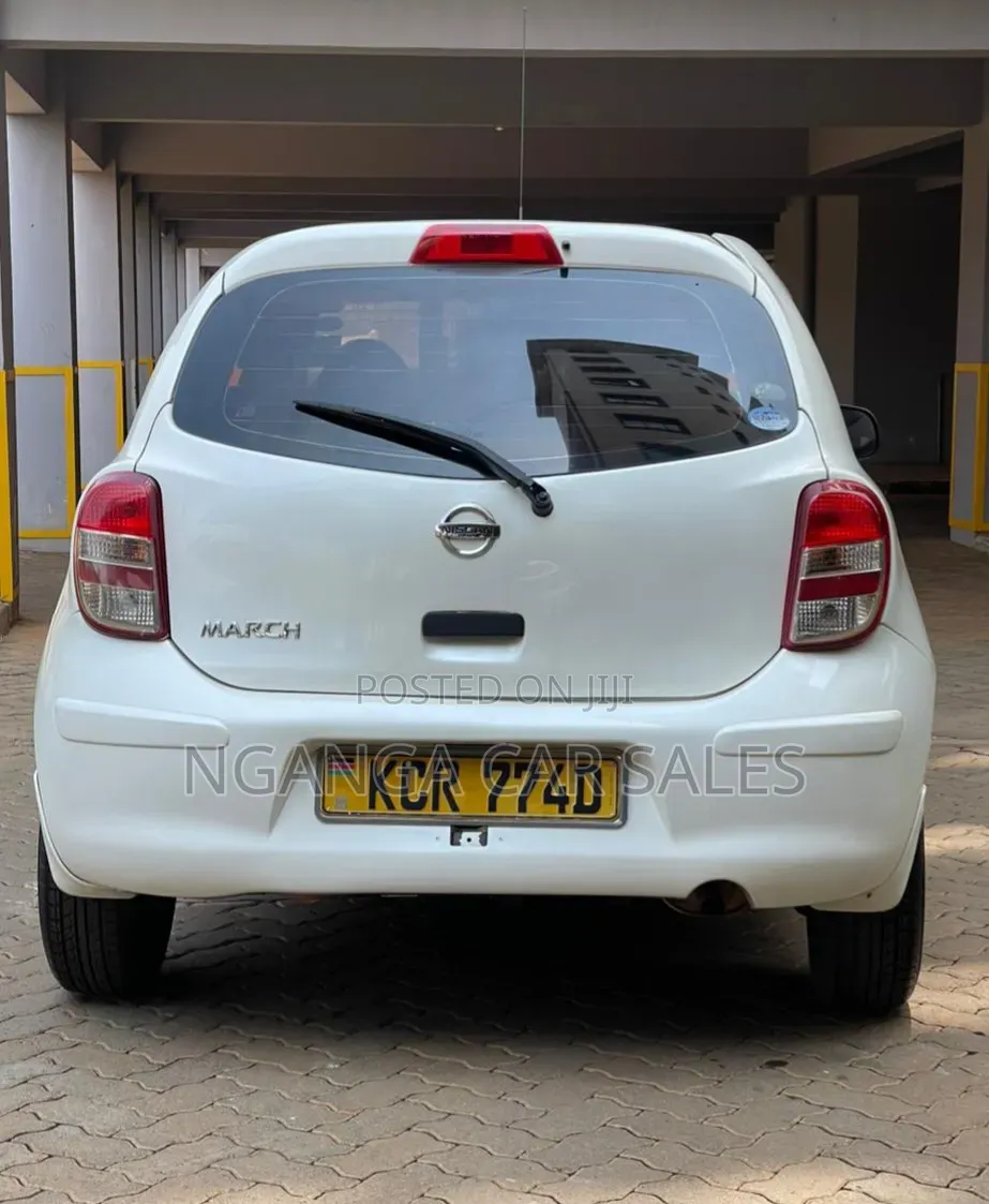 Nissan March 2011 White
