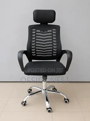Ergonomic Mesh Office Chair With Headrest