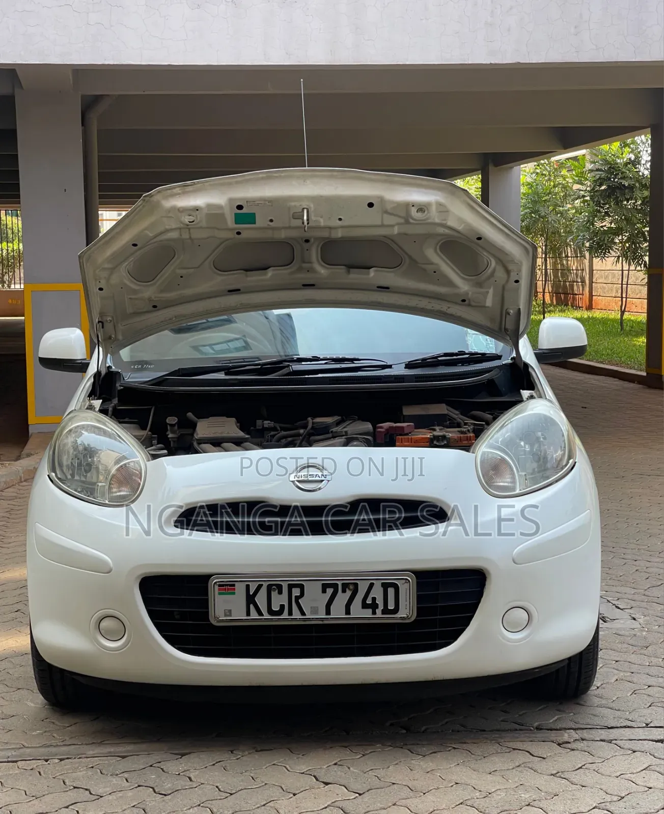 Nissan March 2011 White