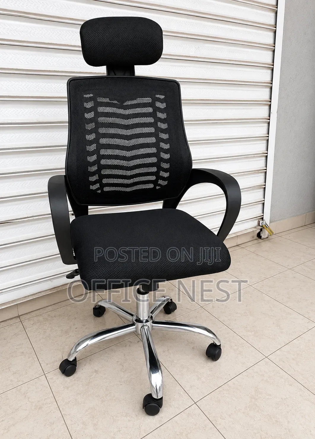 Ergonomic Mesh Office Chair With Headrest