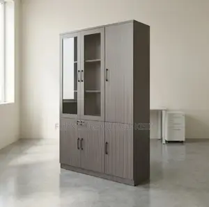Office Cabinet;3-Door Premium Executive File Cabinet