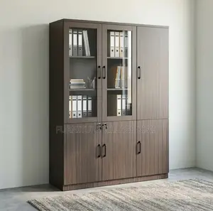 Office Cabinet;3-Door Premium Executive File Cabinet