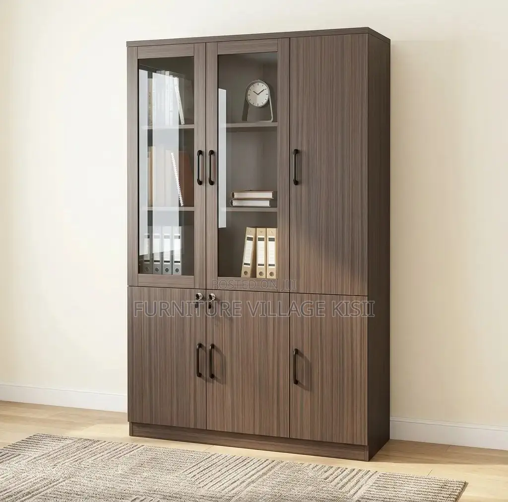 Office Cabinet;3-Door Premium Executive File Cabinet
