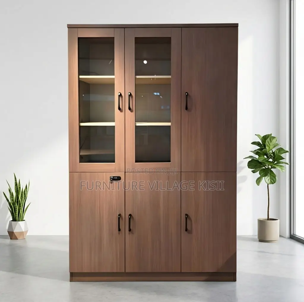 Office Cabinet;3-Door Premium Executive File Cabinet