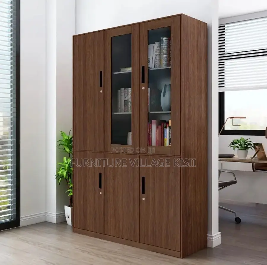 Office Cabinet;3-Door Premium Executive File Cabinet