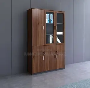 Office Cabinet;3-Door Premium Executive File Cabinet