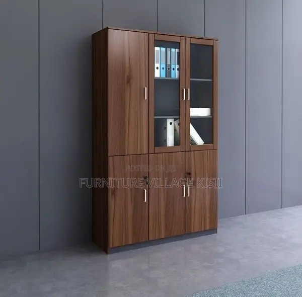 Office Cabinet;3-Door Premium Executive File Cabinet