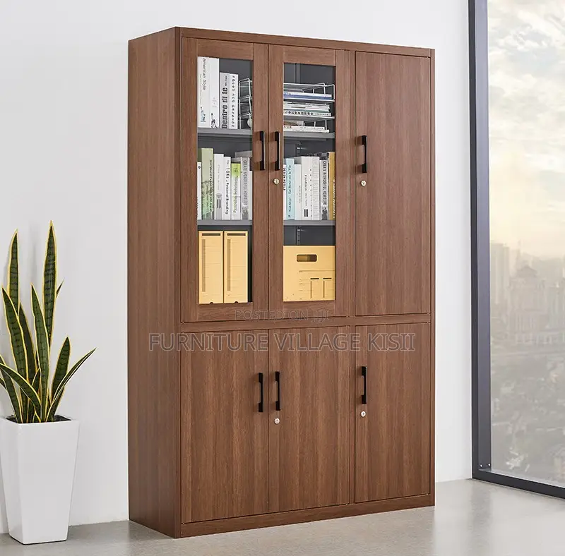 Office Cabinet;3-Door Premium Executive File Cabinet