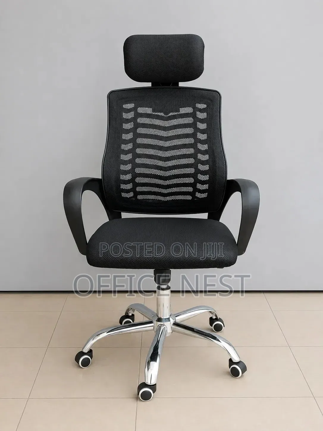 Ergonomic Mesh Office Chair With Headrest