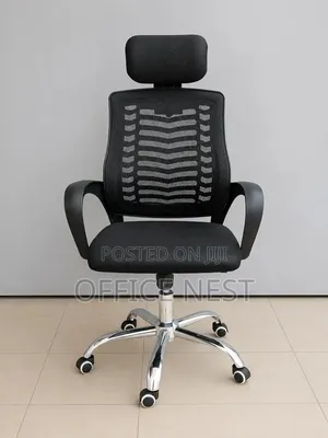 Ergonomic Mesh Office Chair With Headrest