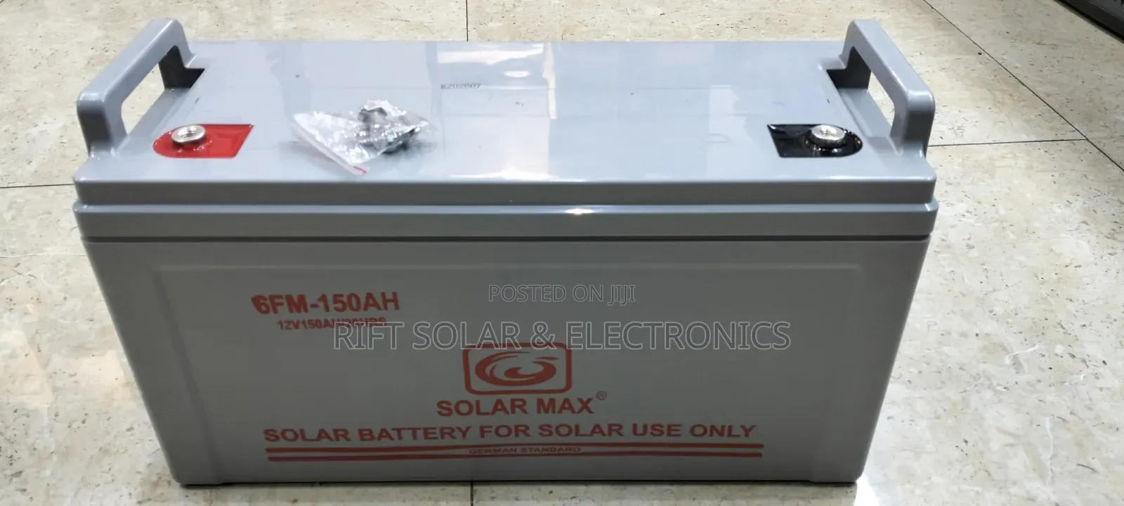 150Ah - 12v Gel Solar Battery Suitable