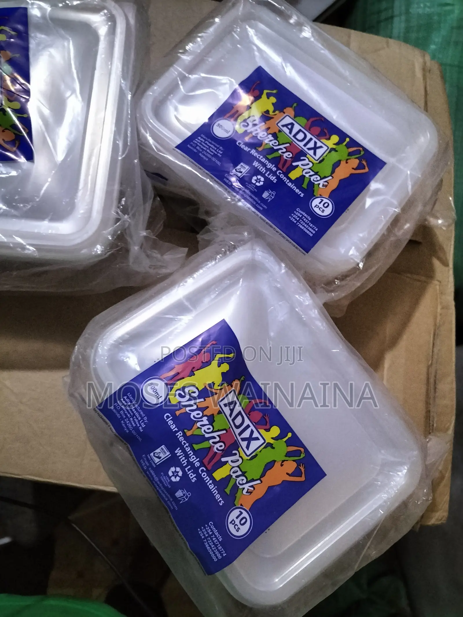 Clear Plastic Disposable Food Punnets With Lids