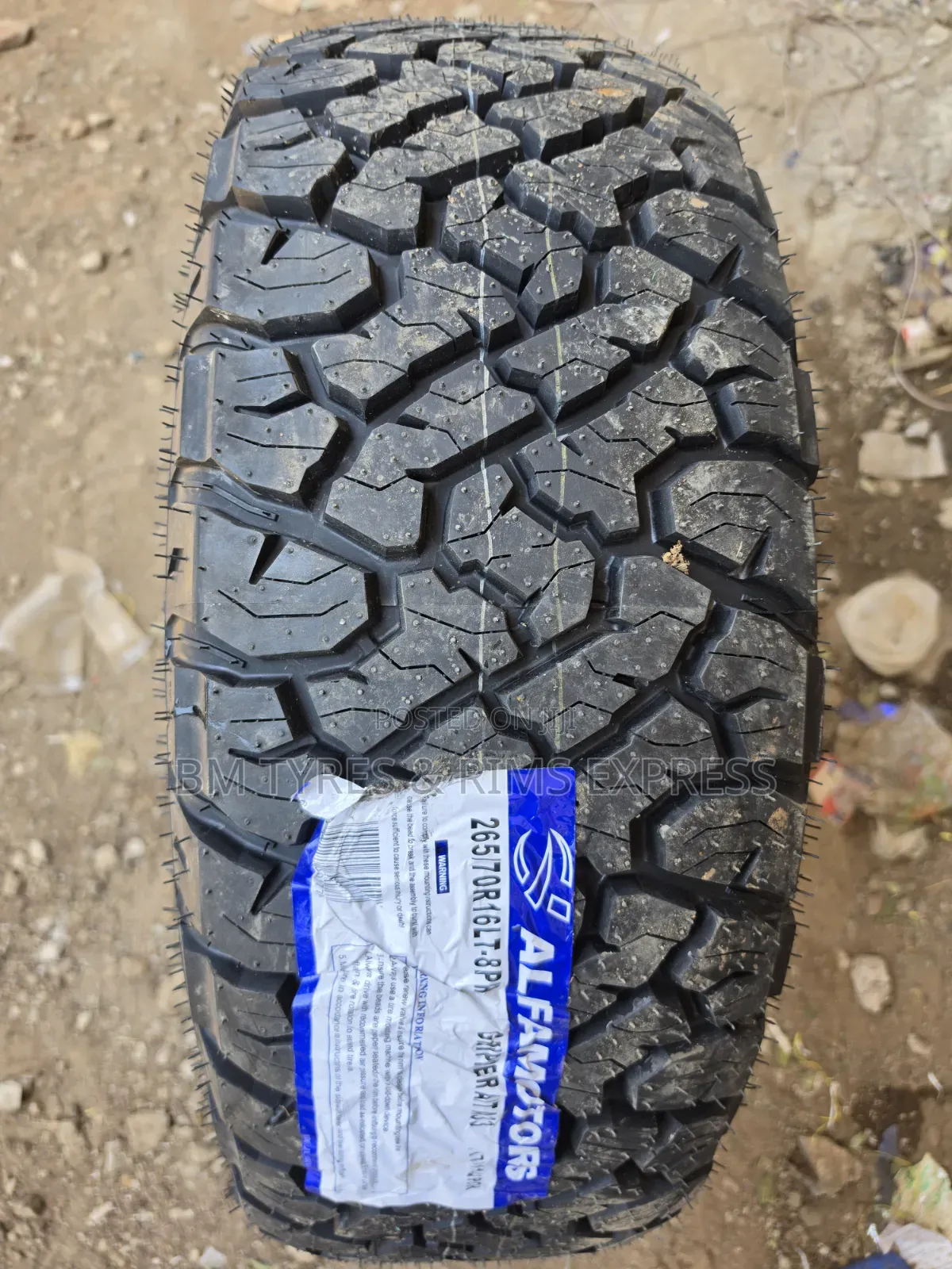 265 /70 R16 Alfamotors Tires (All Terrain)